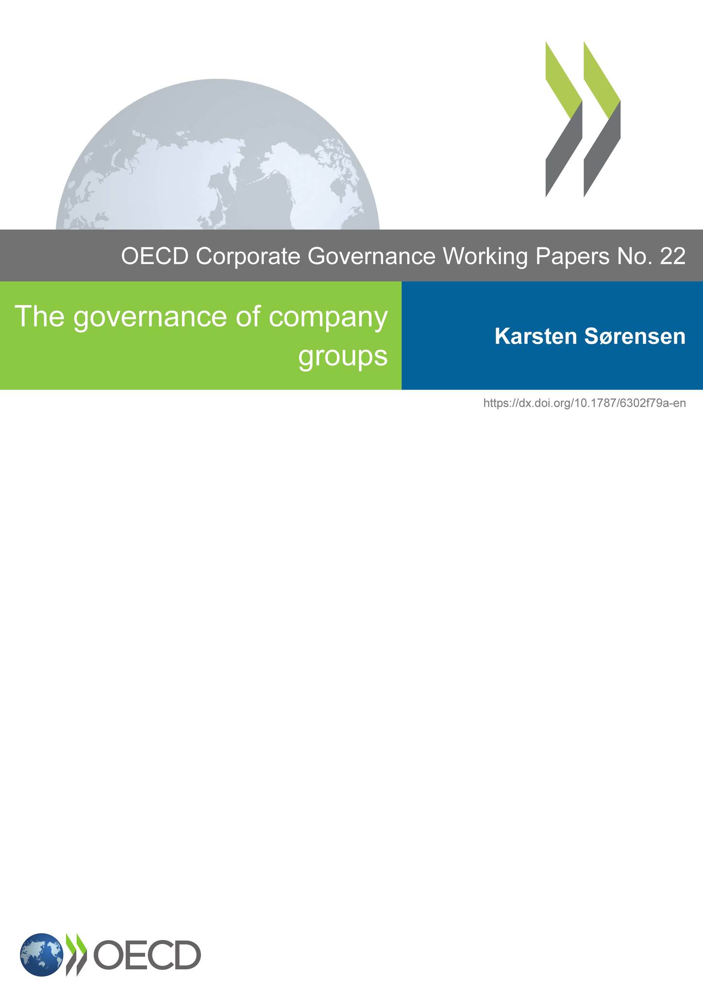 The Governance of company groups